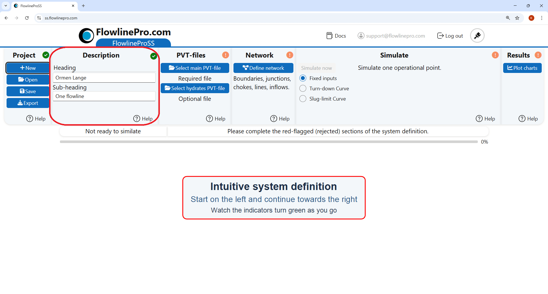 Intuitive system definition – description